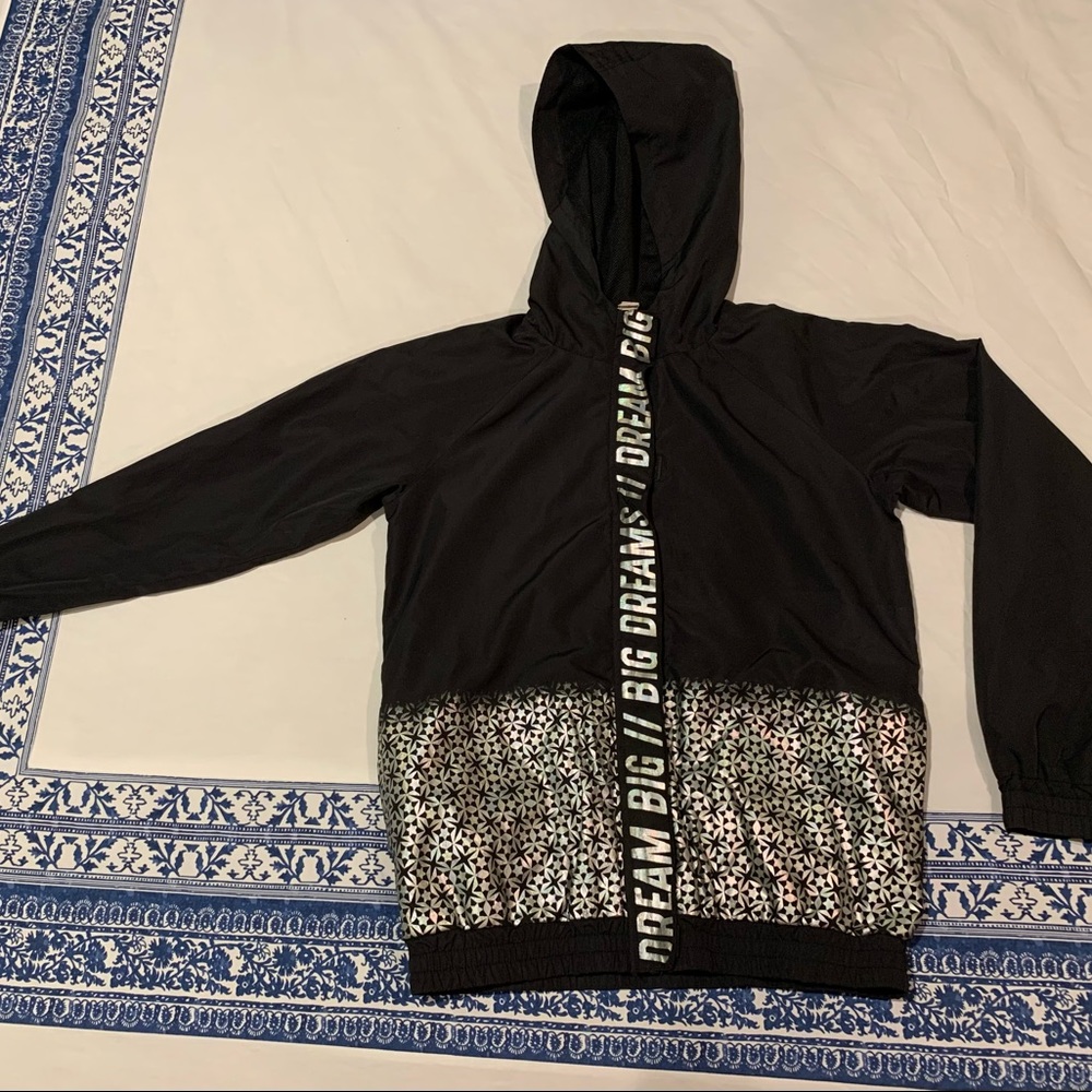 Ideology black and silver jacket